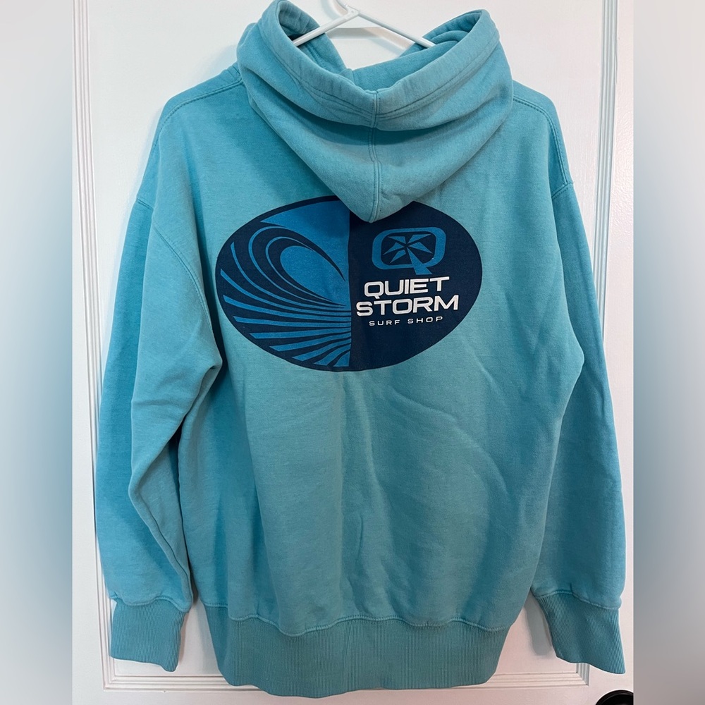 Quiet Storm Blue Hoodie